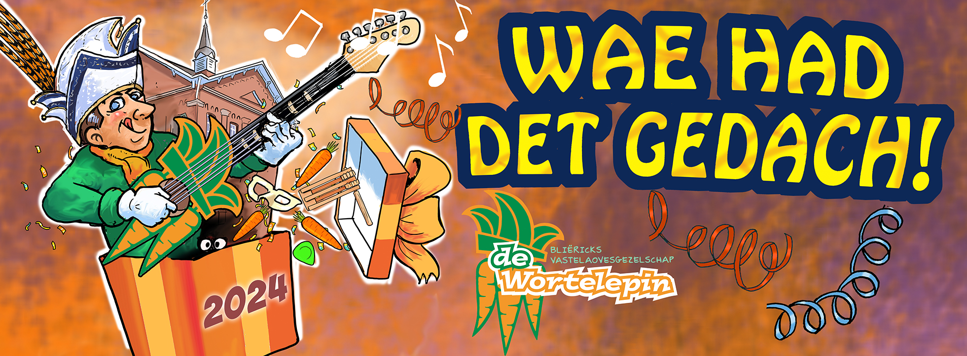 banner motto vastelaovend Wortelepin 2022